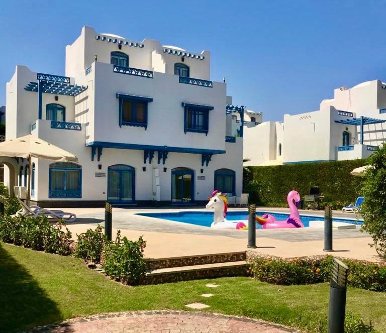 Luxury Villa With Pool In Hurghada Bagian luar foto