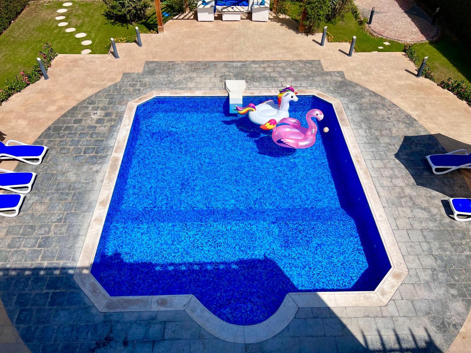 Luxury Villa With Pool In Hurghada Bagian luar foto