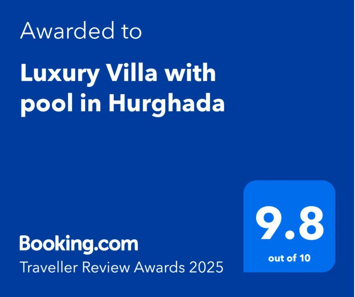 Luxury Villa With Pool In Hurghada Bagian luar foto